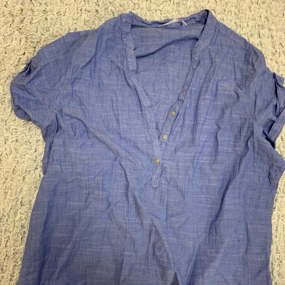 Denim blouse